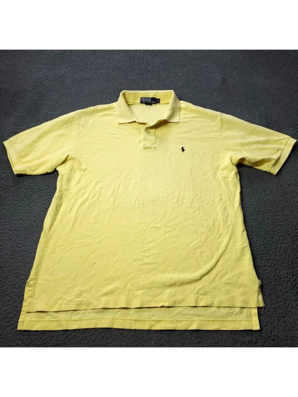 Polo Ralph Lauren Shirt  Mens Size XL Extra Large Short Sleeve Yellow